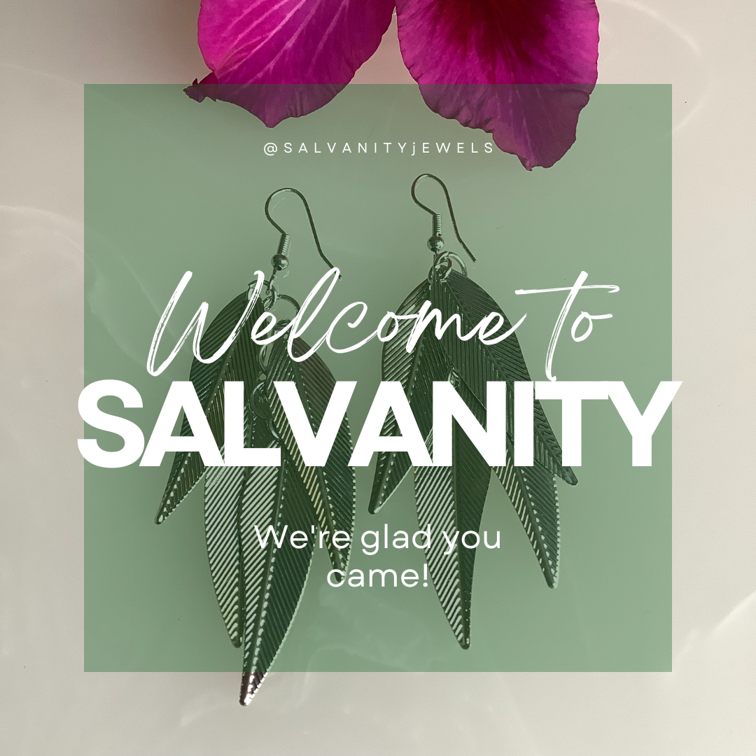 Fashion Earrings - German Silver Hanging Leaves Danglers - Earrings