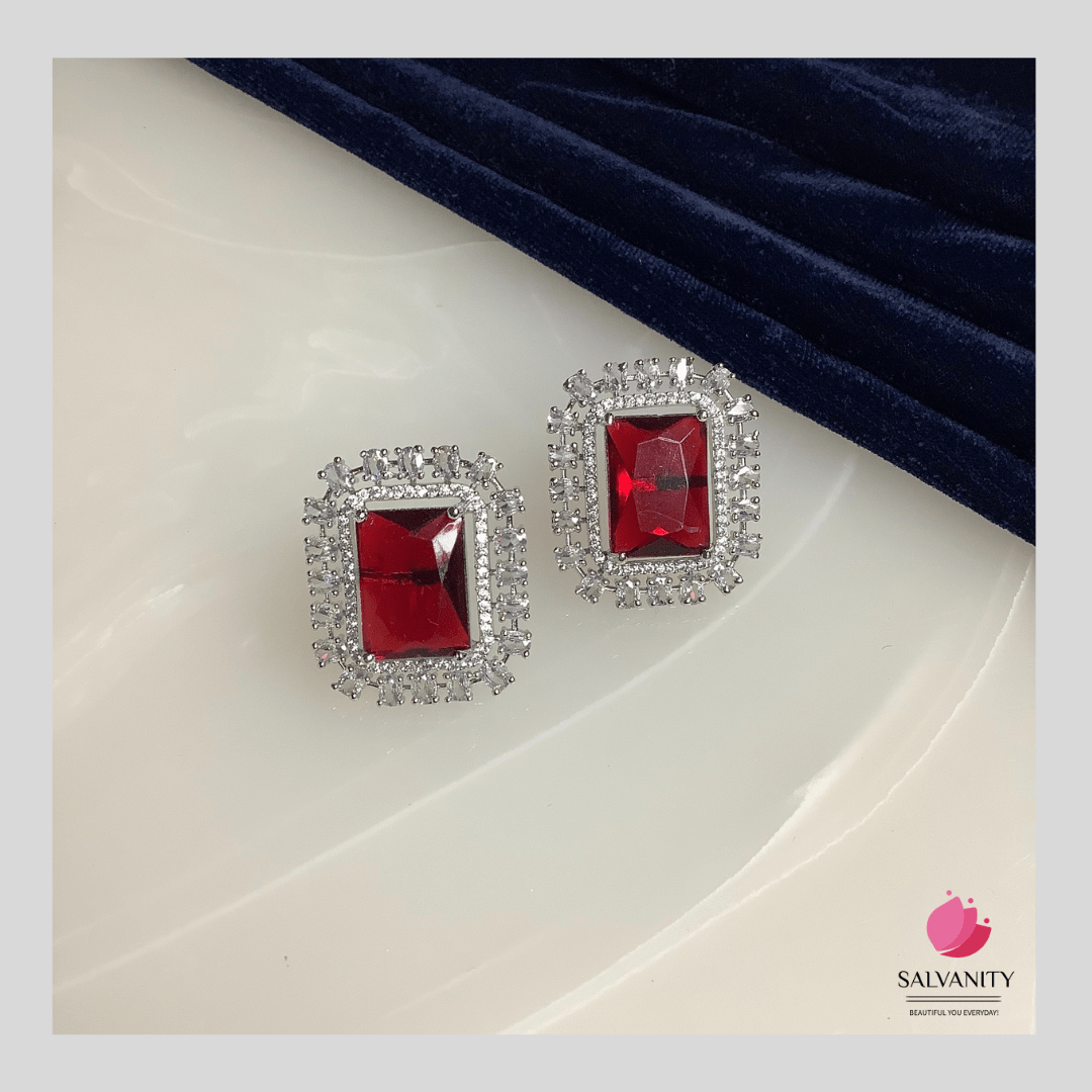 #Artificial_Jewellery# - #Salvanity_Salvan Overseas# - Salvanity AD Mega Stone Tops & Ring Combo